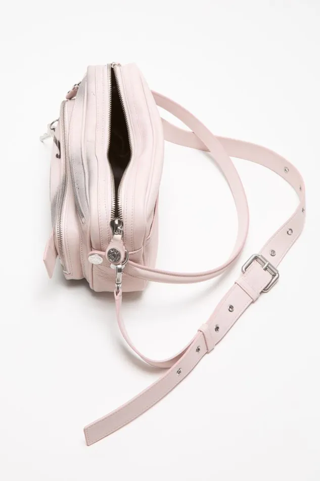 Acne Studios Camero Small Shoulder Bag Pale Pink Man Bags
