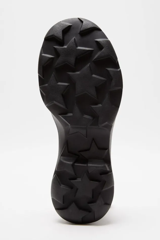 Acne Studios Leather Laceup Shoes Black Man Shoes