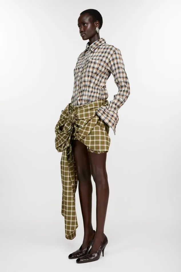 Acne Studios Leather Open Toe Heels Chocolate Brown Woman Shoes