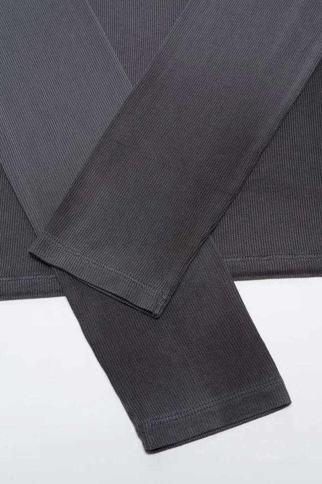 Acne Studios Long Sleeve Tshirt Black Woman Tshirts
