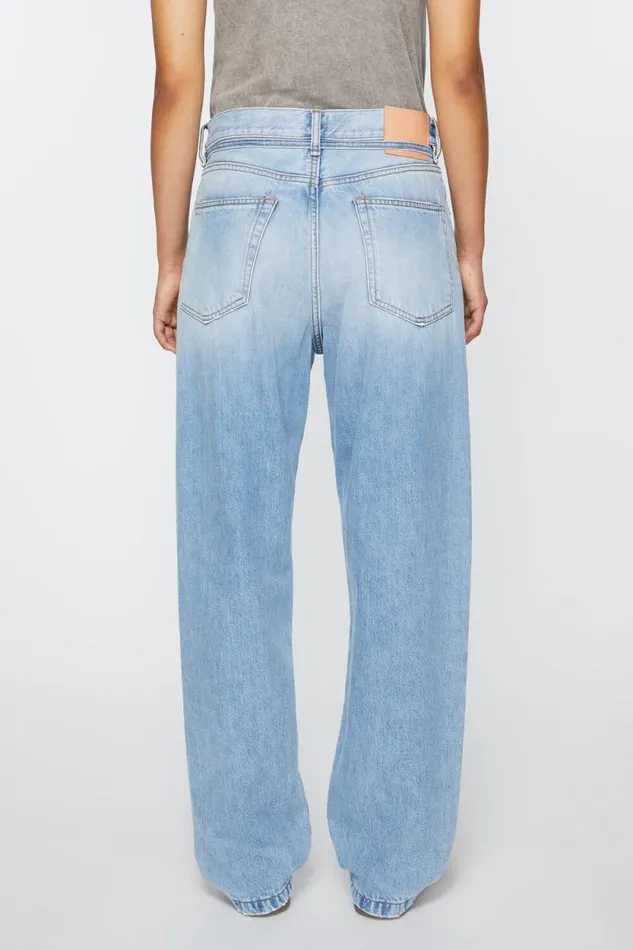 Acne Studios Loose Fit Jeans 8211 1991 Toj Light Blue Woman Jeans
