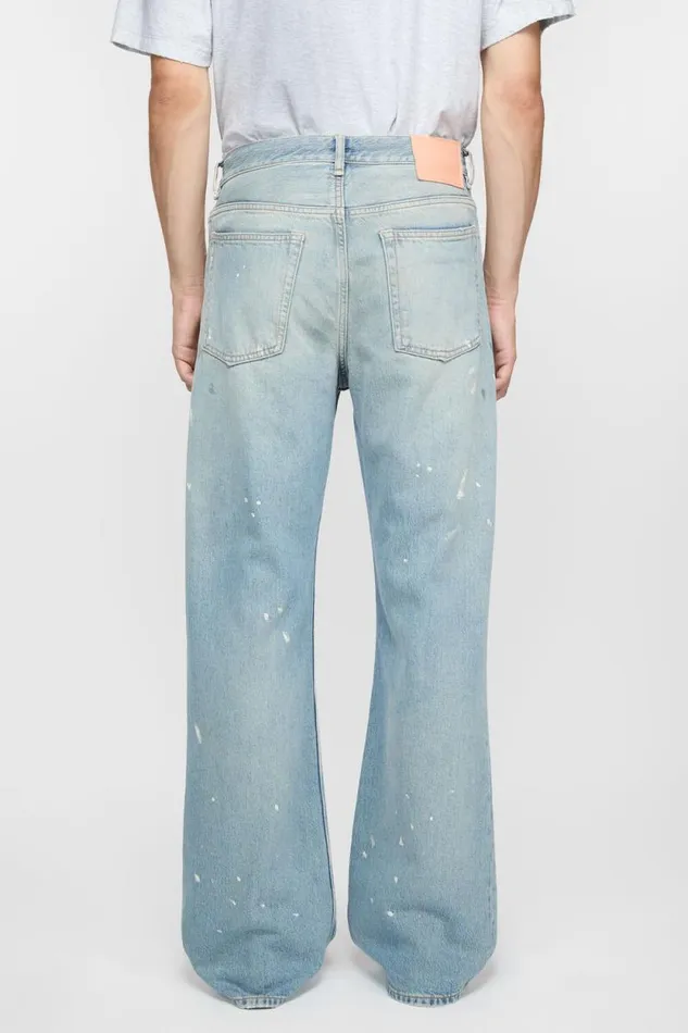 Acne Studios Loose Fit Jeans 8211 2021M Light Blue Man Jeans