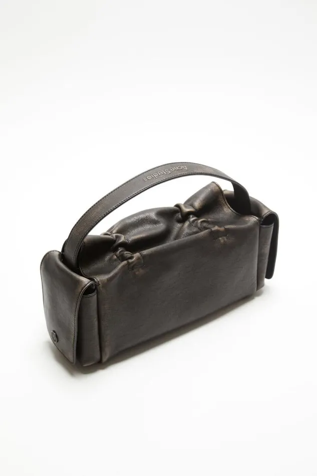 Acne Studios Multipocket Bag Dark Brownbeige Woman Bags