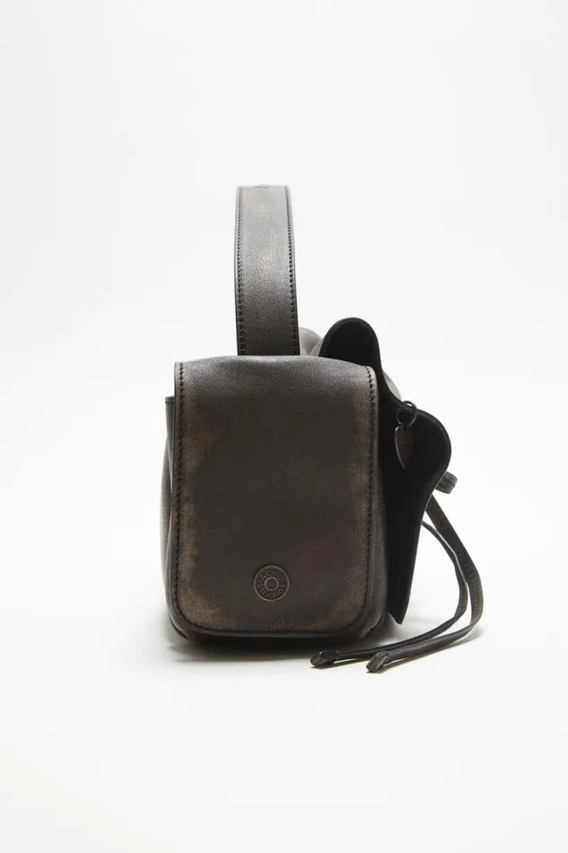 Acne Studios Multipocket Bag Dark Brownbeige Woman Bags