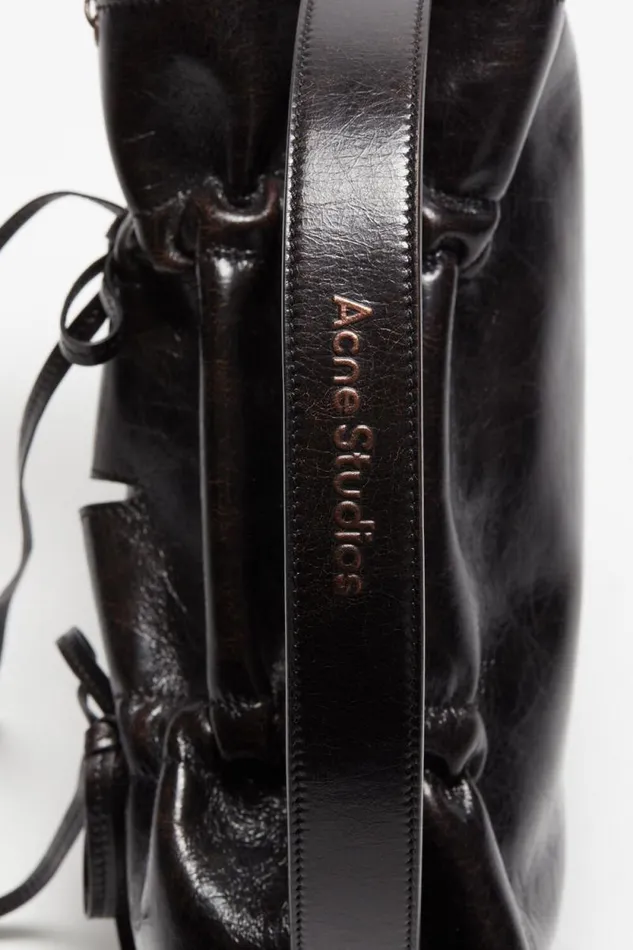 Acne Studios Multipocket Bag Dark Brown Man Bags