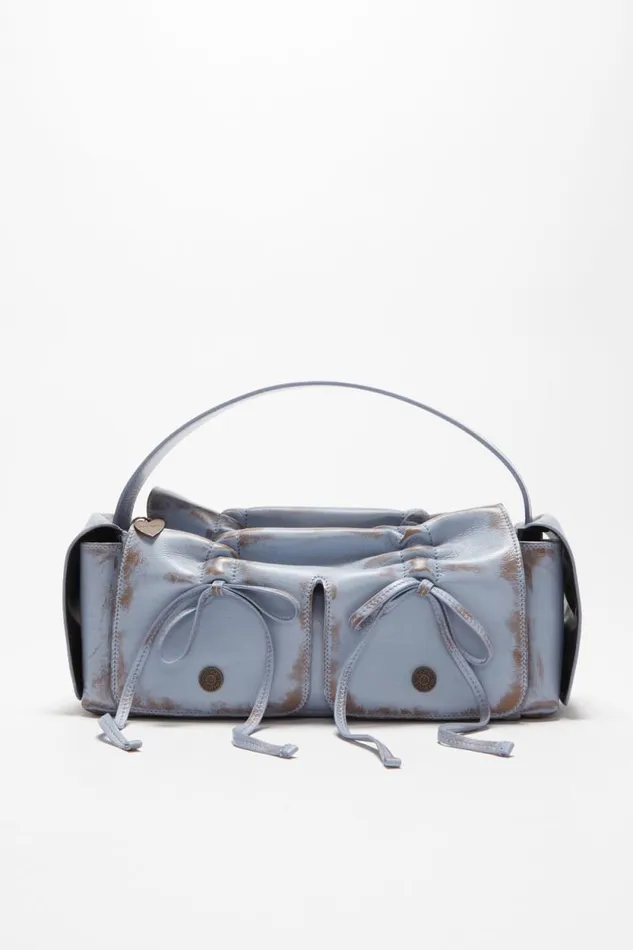 Acne Studios Multipocket Bag Lilacbrown Man Bags