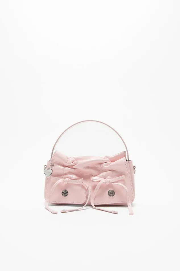 Acne Studios Multipocket Micro Bag Powder Pink Woman Bags
