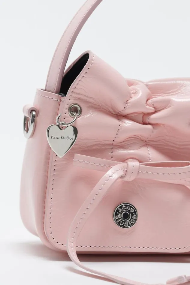 Acne Studios Multipocket Micro Bag Powder Pink Woman Bags