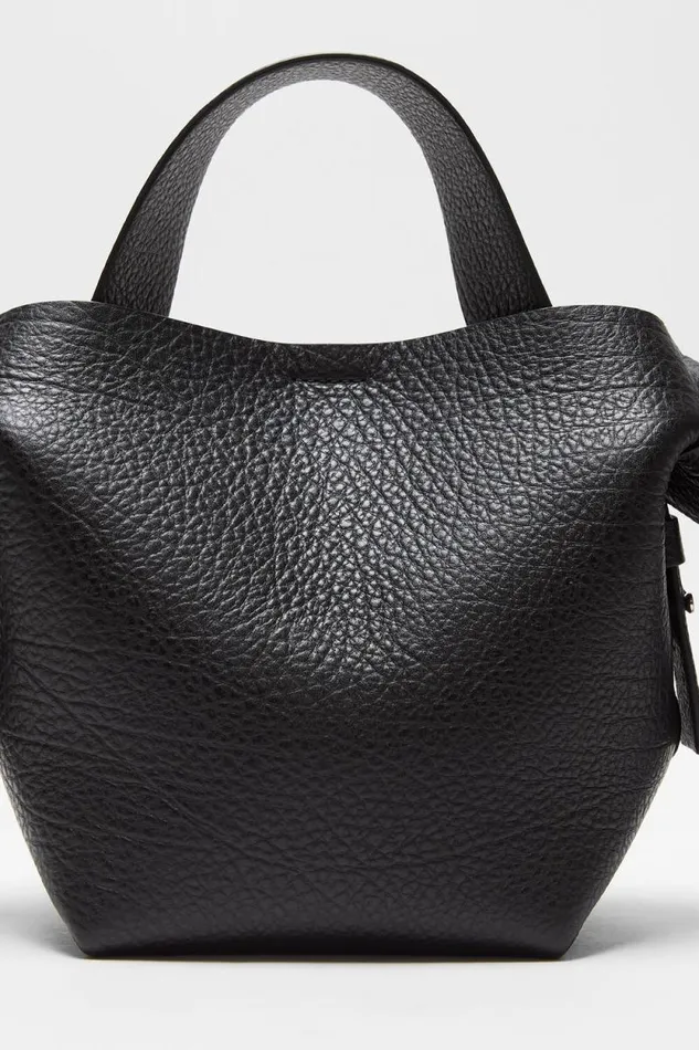 Acne Studios Musubi Mini Shoulder Bag Black Man Bags