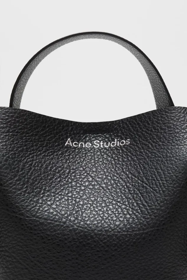 Acne Studios Musubi Mini Shoulder Bag Black Man Bags