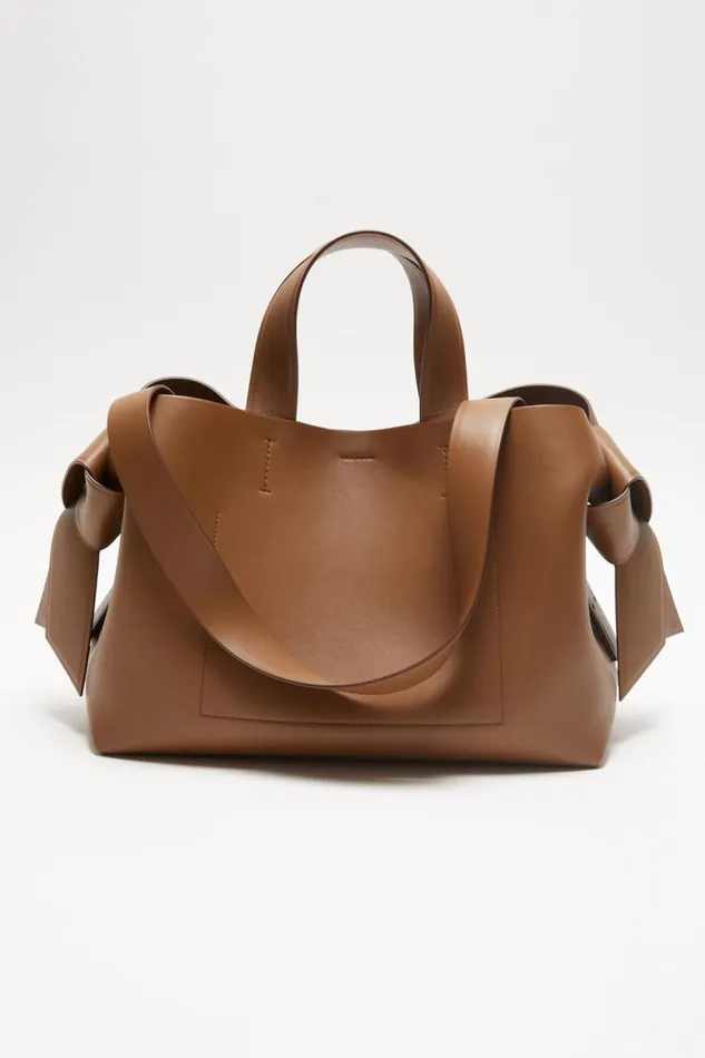 Acne Studios Musubi Tote Camel Brown Woman Bags
