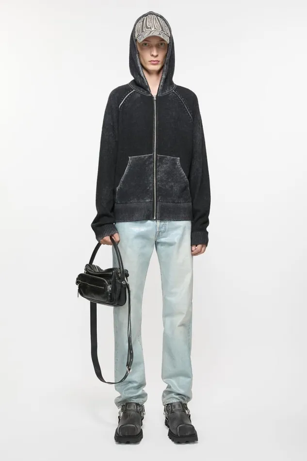 Acne Studios Regular Fit Jeans 1996 Light Blue Man Jeans