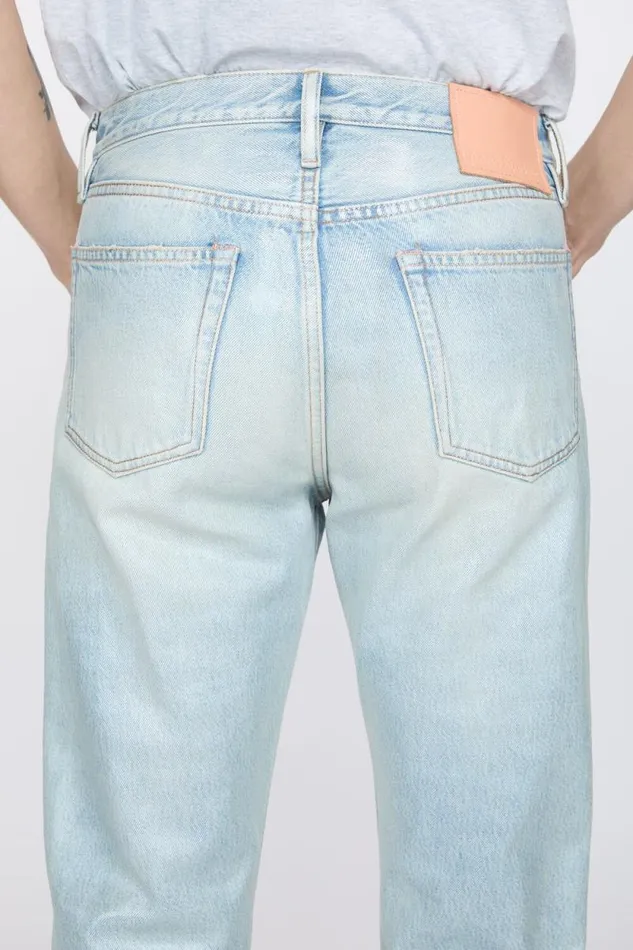 Acne Studios Regular Fit Jeans 1996 Light Blue Man Jeans