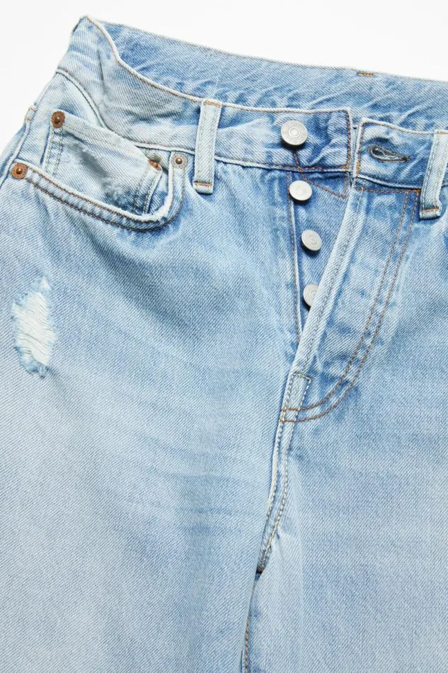 Acne Studios Regular Fit Jeans 1996 Light Blue Man Jeans