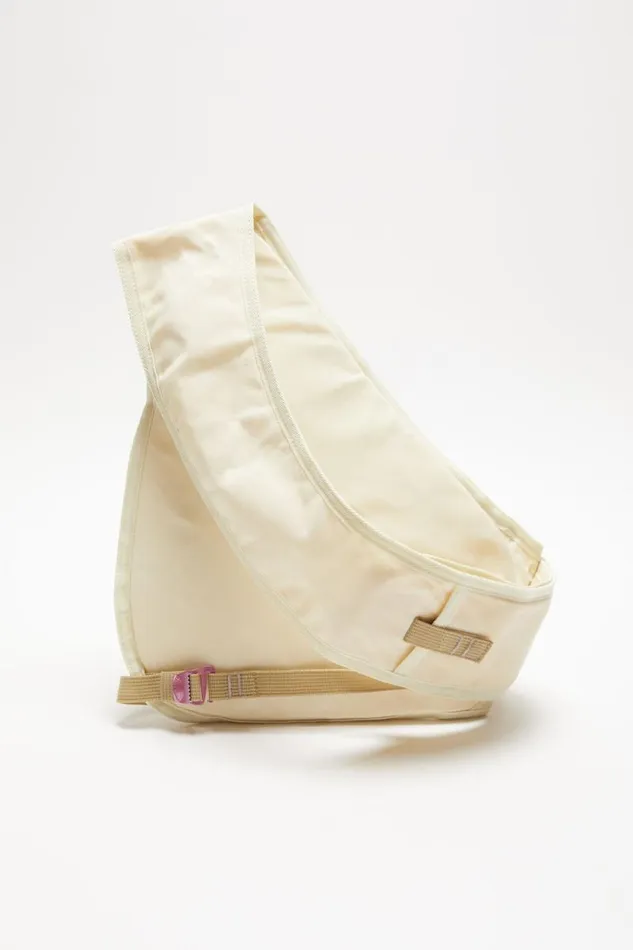 Acne Studios Sling Backpack Cream Beigebeige Man Bags