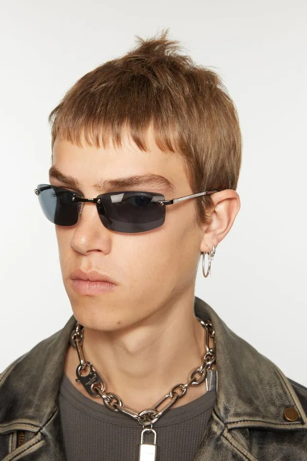 Acne Studios Tinted Sunglasses Black Man Eyewear