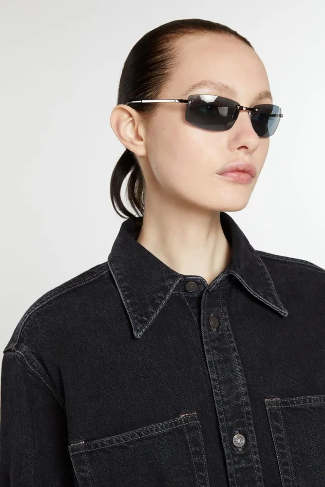 Acne Studios Tinted Sunglasses Black Man Eyewear