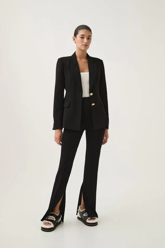 Aje Blazers Jackets and Coats Paragon Structured Jacket Black 8211 Women