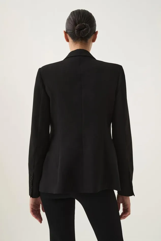 Aje Blazers Jackets and Coats Paragon Structured Jacket Black 8211 Women