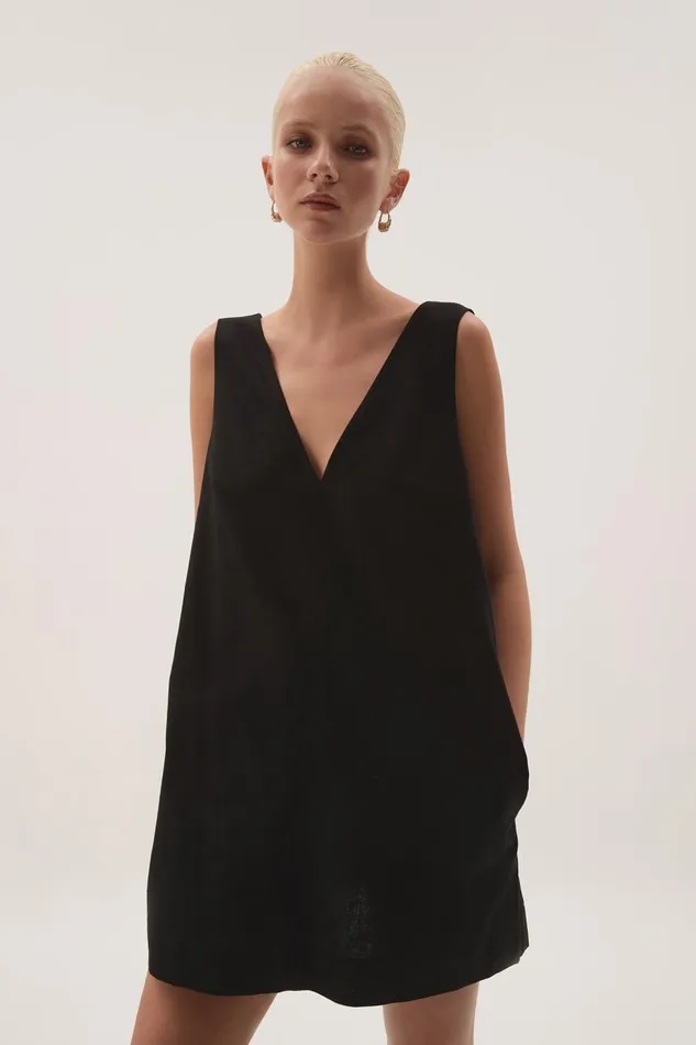 Aje Dresses Daze Mini Dress Black 8211 Women