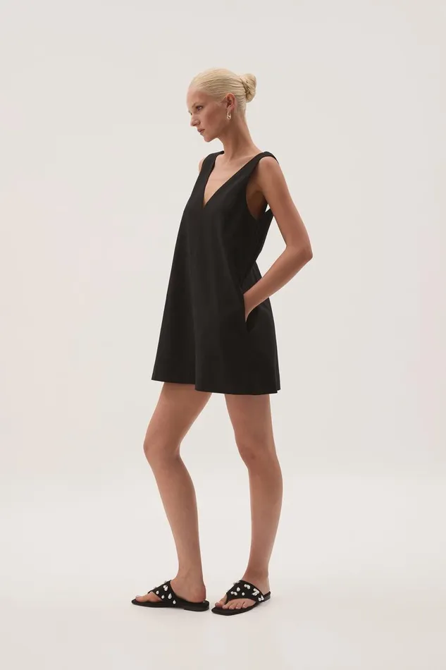 Aje Dresses Daze Mini Dress Black 8211 Women