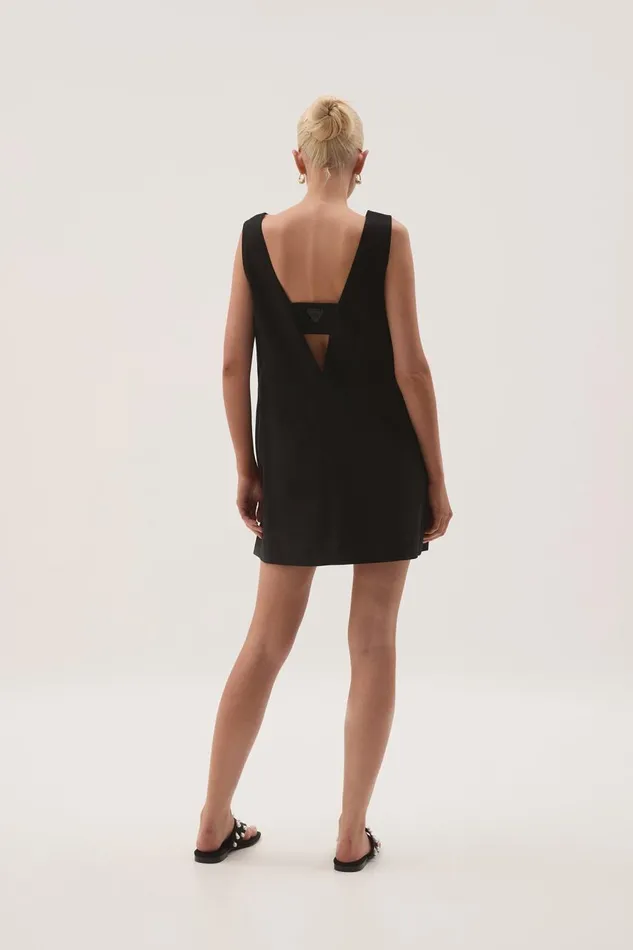 Aje Dresses Daze Mini Dress Black 8211 Women