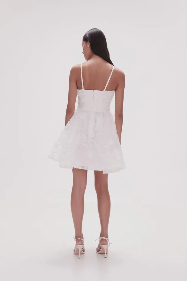 Aje Dresses Evangeline Mini Dress Ivory 8211 Women Aje Dresses Evangeline Mini Dress Ivory 8211 Women