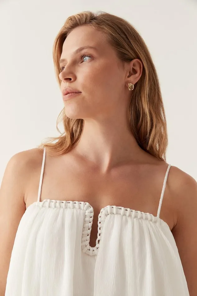Aje Dresses Filigree Sweetheart Midi Dress Ivory 8211 Women