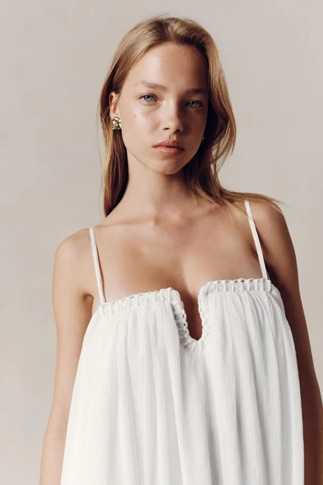 Aje Dresses Filigree Sweetheart Midi Dress Ivory 8211 Women