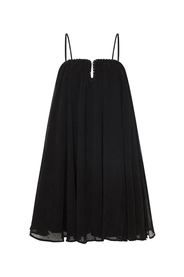 Aje Dresses Filigree Sweetheart Mini Dress Black 8211 Women Aje Dresses Filigree Sweetheart Mini Dress Black 8211 Women