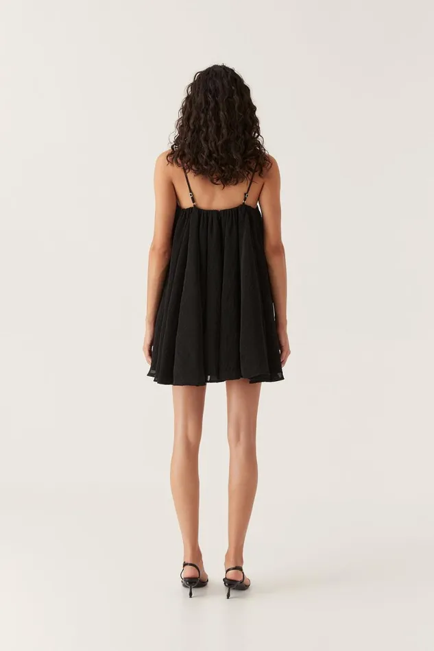 Aje Dresses Filigree Sweetheart Mini Dress Black 8211 Women Aje Dresses Filigree Sweetheart Mini Dress Black 8211 Women