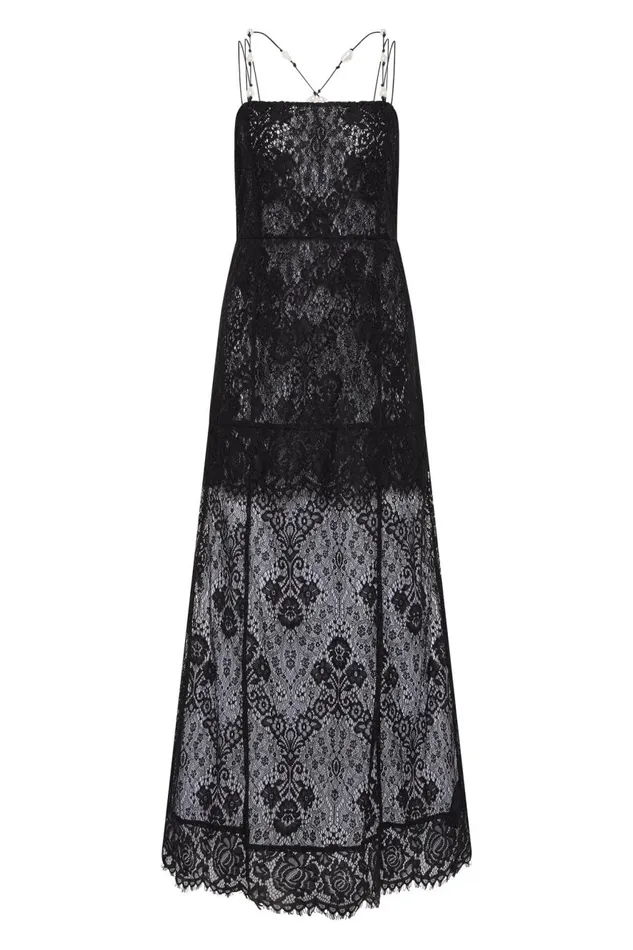 Aje Dresses Pera Maxi Dress Black 8211 Women Aje Dresses Pera Maxi Dress Black 8211 Women