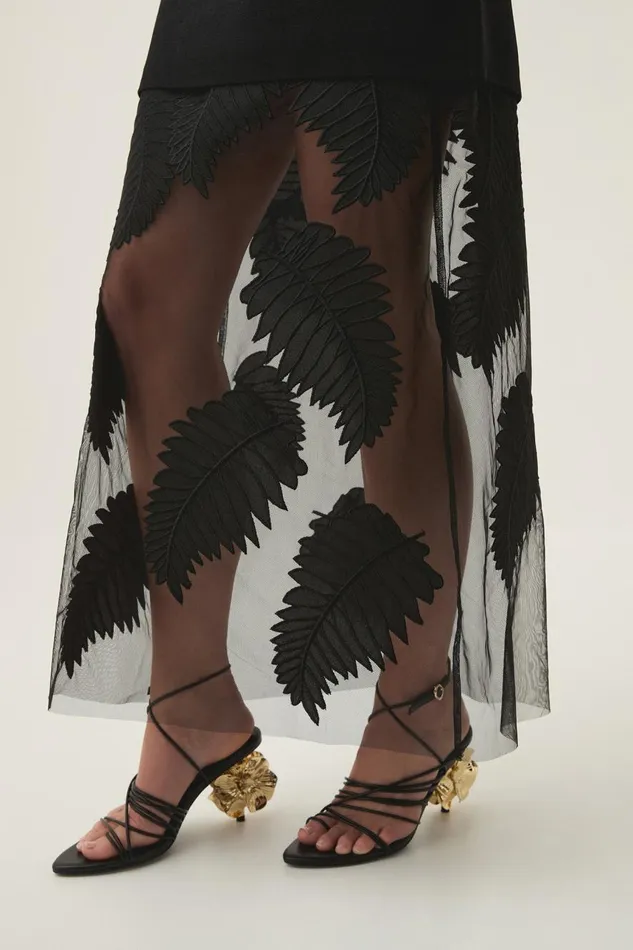 Aje Dresses Wilder Knit Maxi Dress Black 8211 Women Aje Dresses Wilder Knit Maxi Dress Black 8211 Women