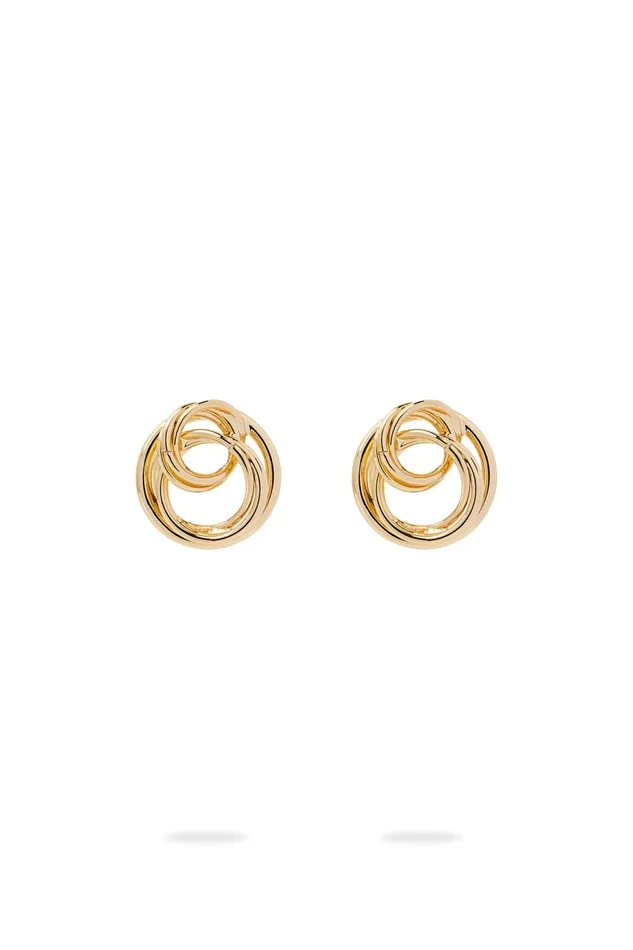 Aje Jewelry Amenita Coil Stud Gold 8211 Women Aje Jewelry Amenita Coil Stud Gold 8211 Women