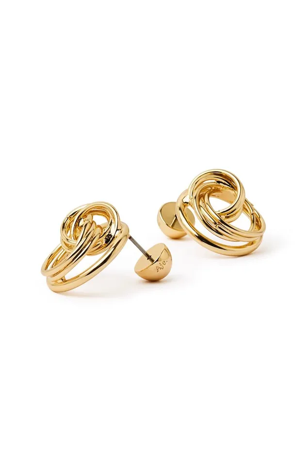Aje Jewelry Amenita Coil Stud Gold 8211 Women Aje Jewelry Amenita Coil Stud Gold 8211 Women