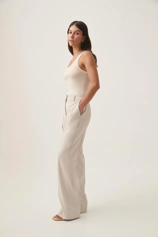Aje Matching Sets Caterina Tailored Pant Sandstone 8211 Women