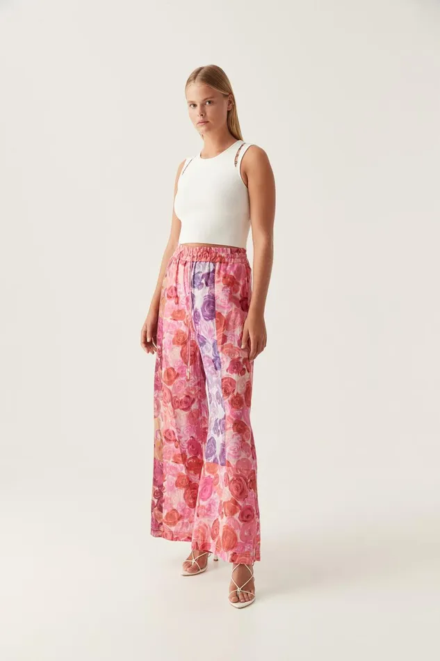Aje Matching Sets Vision Relaxed Pant Kaleidoscopic Rose 8211 Women