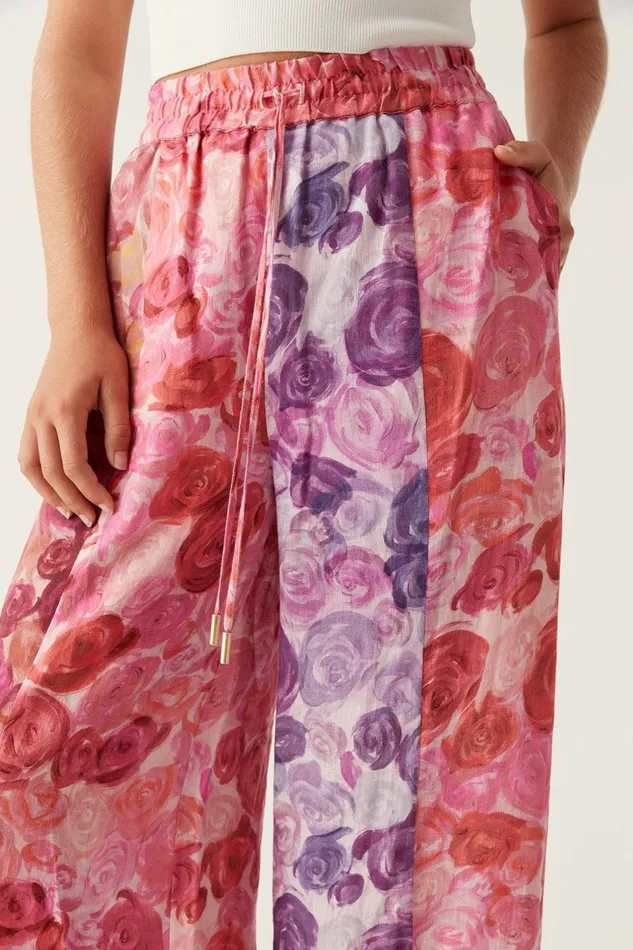 Aje Matching Sets Vision Relaxed Pant Kaleidoscopic Rose 8211 Women