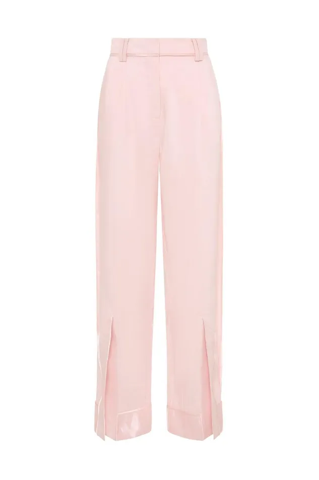 Aje Pants Insight Deconstructed Pant Soft Pink 8211 Women