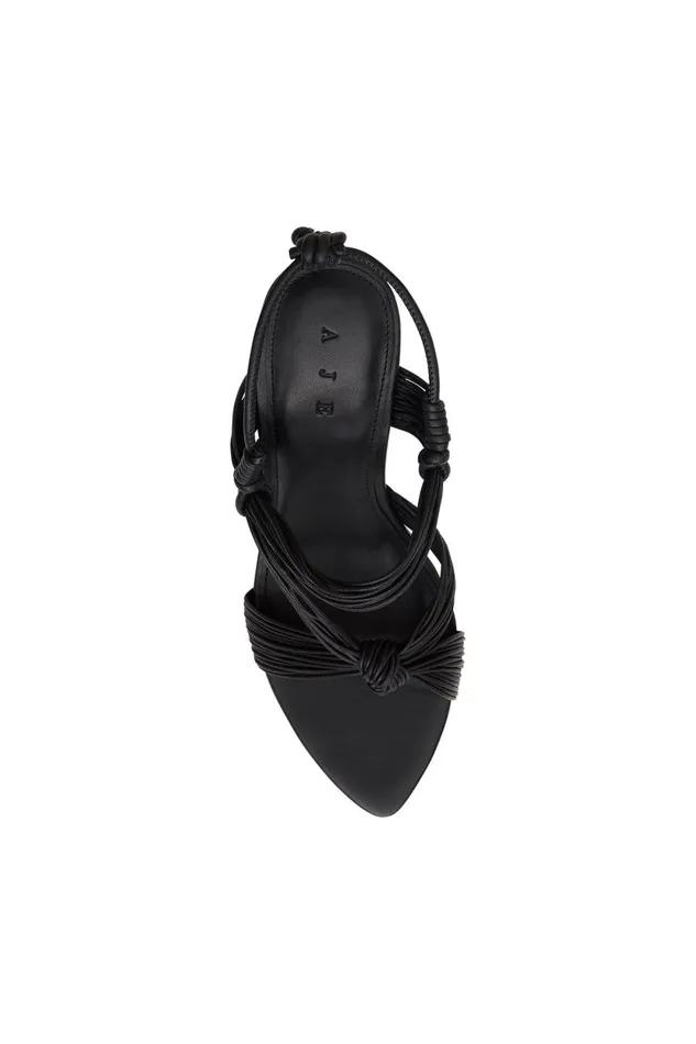Aje Shoes Heartwood Sculptural Heel Black 8211 Women