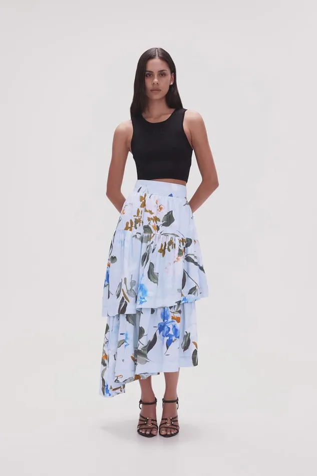 Aje Skirts Interlace Midi Skirt Divine Orchid 8211 Women