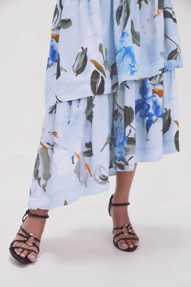 Aje Skirts Interlace Midi Skirt Divine Orchid 8211 Women