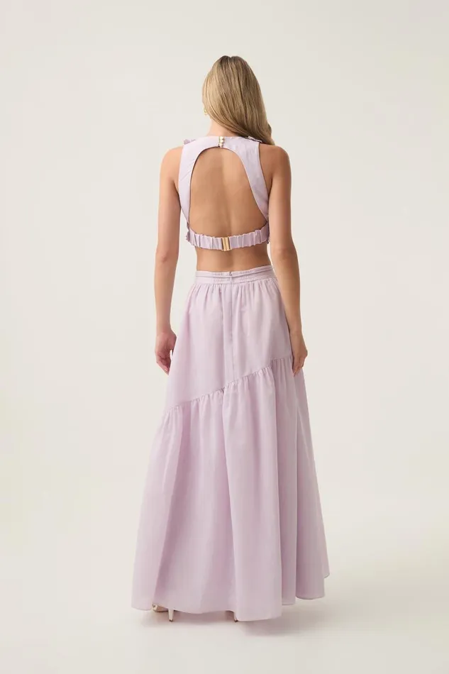 Aje Skirts Splendour Maxi Skirt Soft Violet 8211 Women