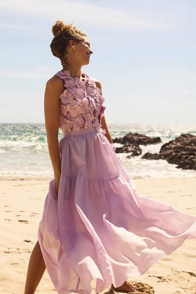 Aje Skirts Splendour Maxi Skirt Soft Violet 8211 Women