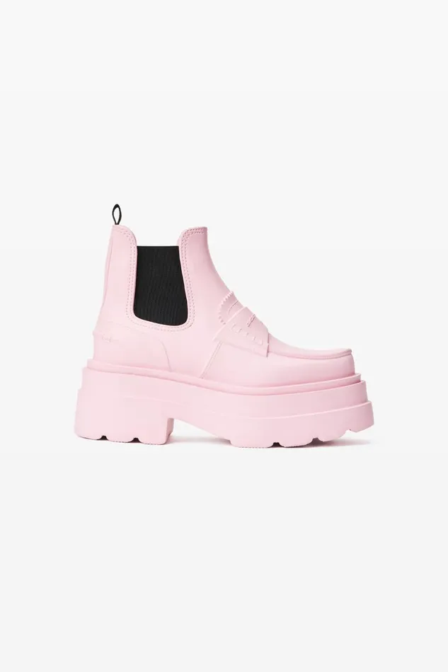 Alexander Wang Shoes Women Carter 75mm Ankle Platform Boot In Rubber