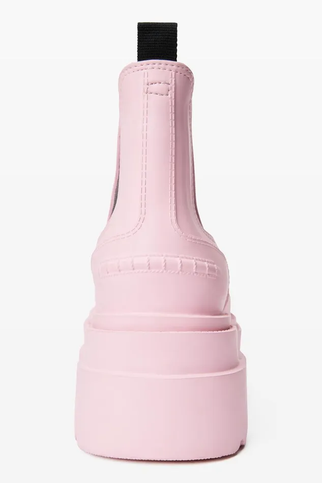 Alexander Wang Shoes Women Carter 75mm Ankle Platform Boot In Rubber