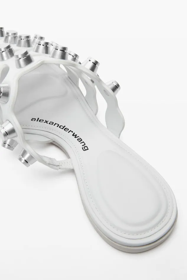 Alexander Wang Shoes Women Rexa Cage Slide In Leather