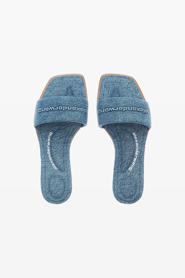 Alexander Wang Shoes Women Vy Pool Sandal In Denim