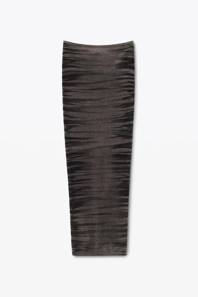 Alexander Wang Skirts Women Digital AnimalPrint Maxi Skirt In Chenille
