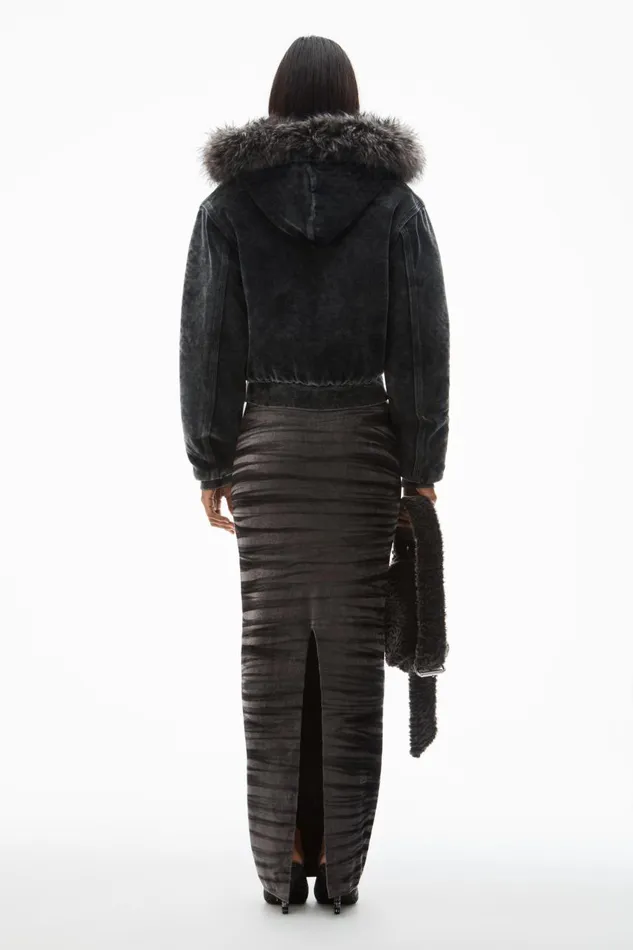 Alexander Wang Skirts Women Digital AnimalPrint Maxi Skirt In Chenille